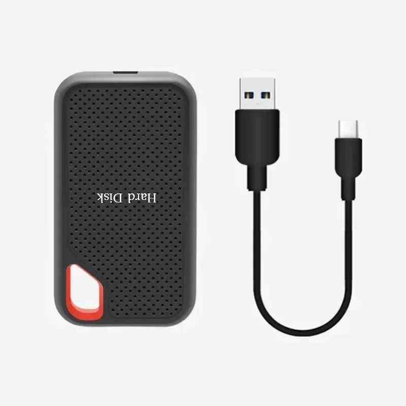 Portable SSD 2TB External Hard SSD 1TB High-speed External Solid State Drive 256TB Mass Storge Hard Disk for Laptop/PC/MAC/Phone