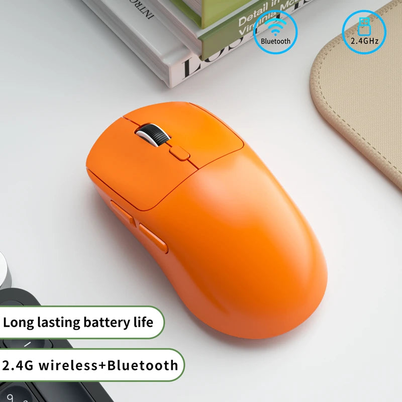Xiaomi Wireless Mouse Bluetooth 2.4G Three-Mode Rechargeable Ergonomic Silent Click Office Gaming Mice For iPad PC Laptop TV