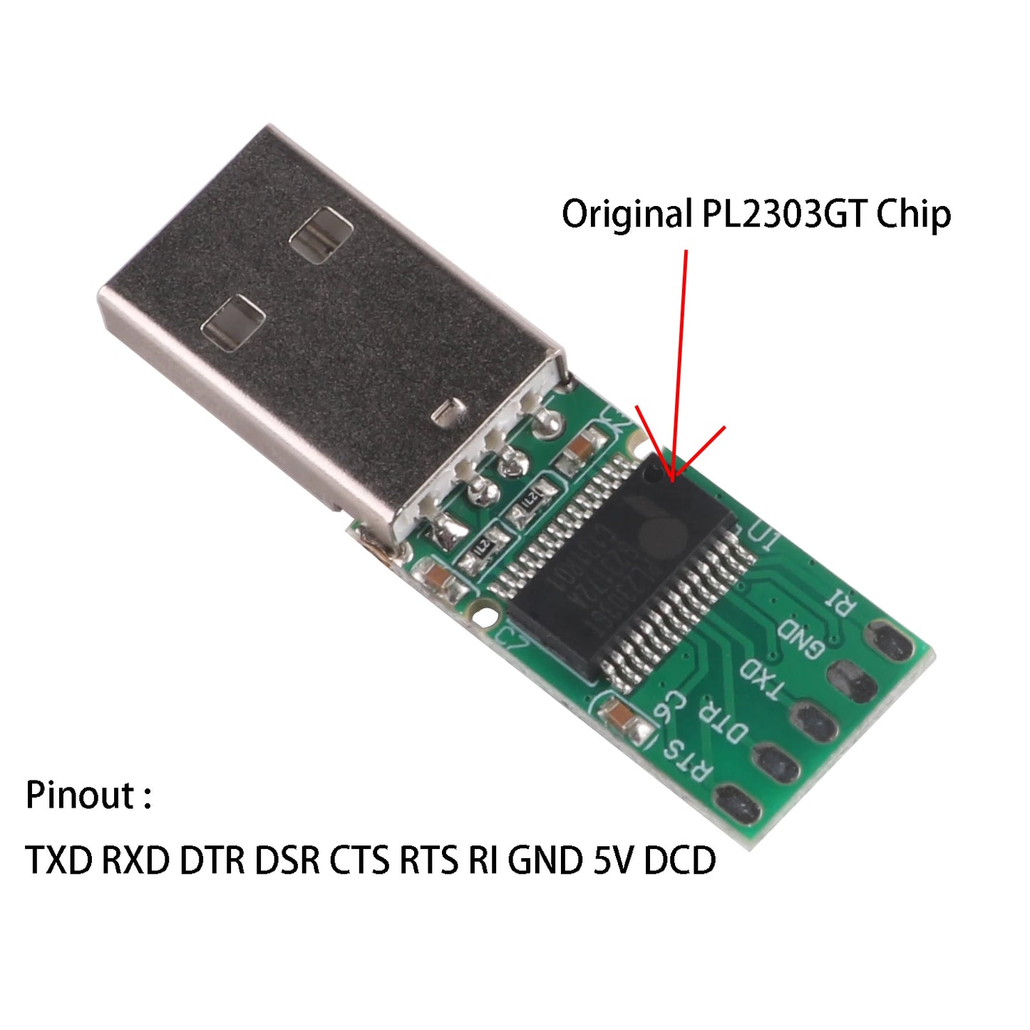 RS232 Cable for SOK 48V100Ah PL2303 Chip USB to RJ12 Pro Server-Rack Battery to a PC Communication Cable