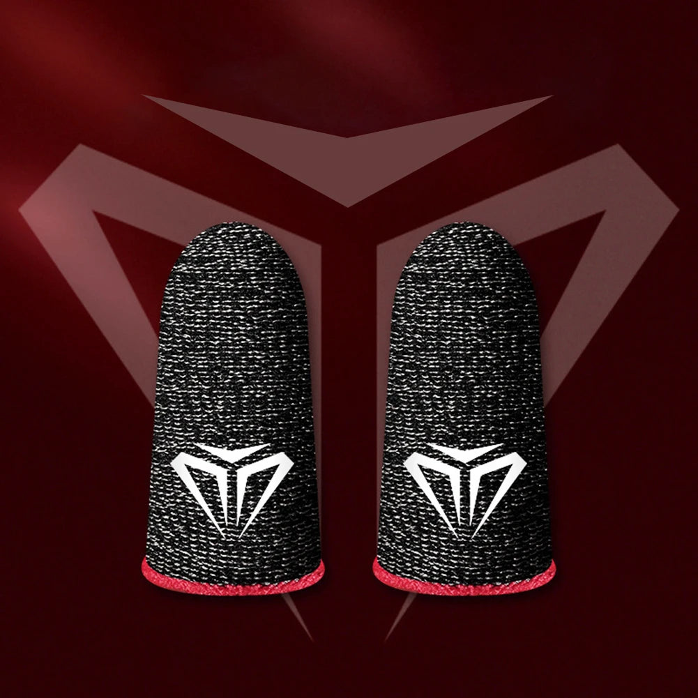 20-2PCS Finger Cots Gaming Fingertips Gloves Ultra-thin Breathable Sweatproof Touch Screen Gaming Finger Sleeves For PUBG Mobile