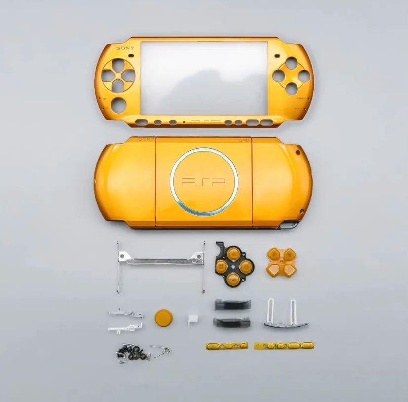 Replacement Faceplate Shell for PSP3000 Game Console Housing Case Cover with Buttons Kit for PSP 3000 3006 3008 095 New