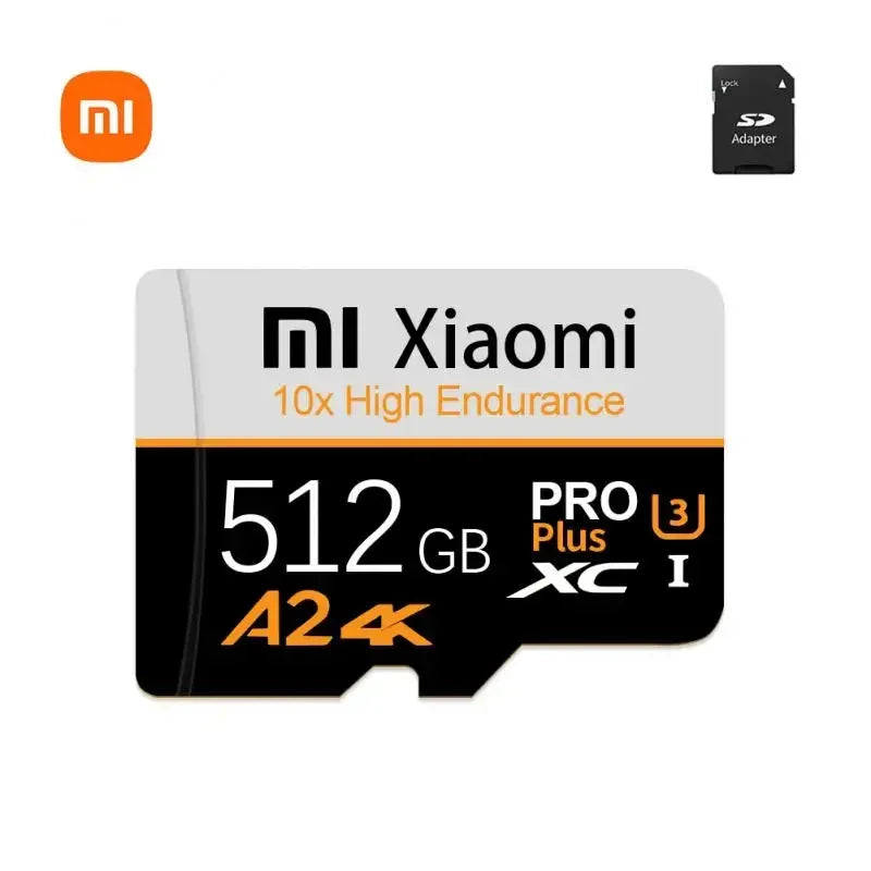 Mijia 2TB U3 Memory Card 1TB 512GB Micro TF SD Card 128GB 256GB U3 V30 4K Full HD TF Memory Flash Card For Phone/Computer