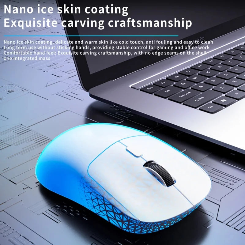 Xiaomi Wireless Mouse Bluetooth 2.4G Three-Mode Rechargeable Ergonomic Silent Click Office Gaming Mice For iPad PC Laptop TV