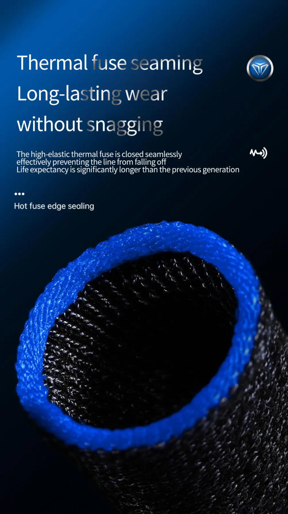 5pair(10pcs) Finger Sleeves Phone Gaming Hand Antiskid Controller Gloves Anti Sweat Breathable Seamless Touchscreen Finger Cover