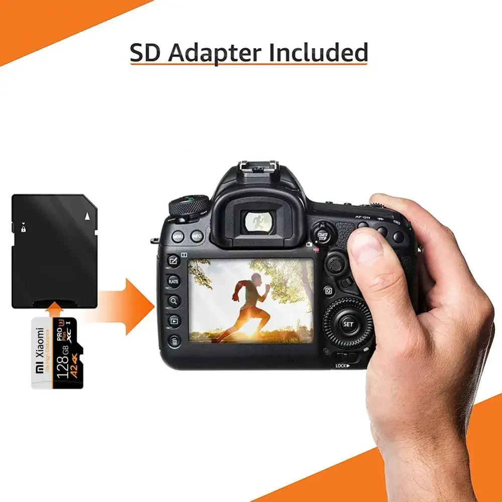 Mijia 2TB U3 Memory Card 1TB 512GB Micro TF SD Card 128GB 256GB U3 V30 4K Full HD TF Memory Flash Card For Phone/Computer