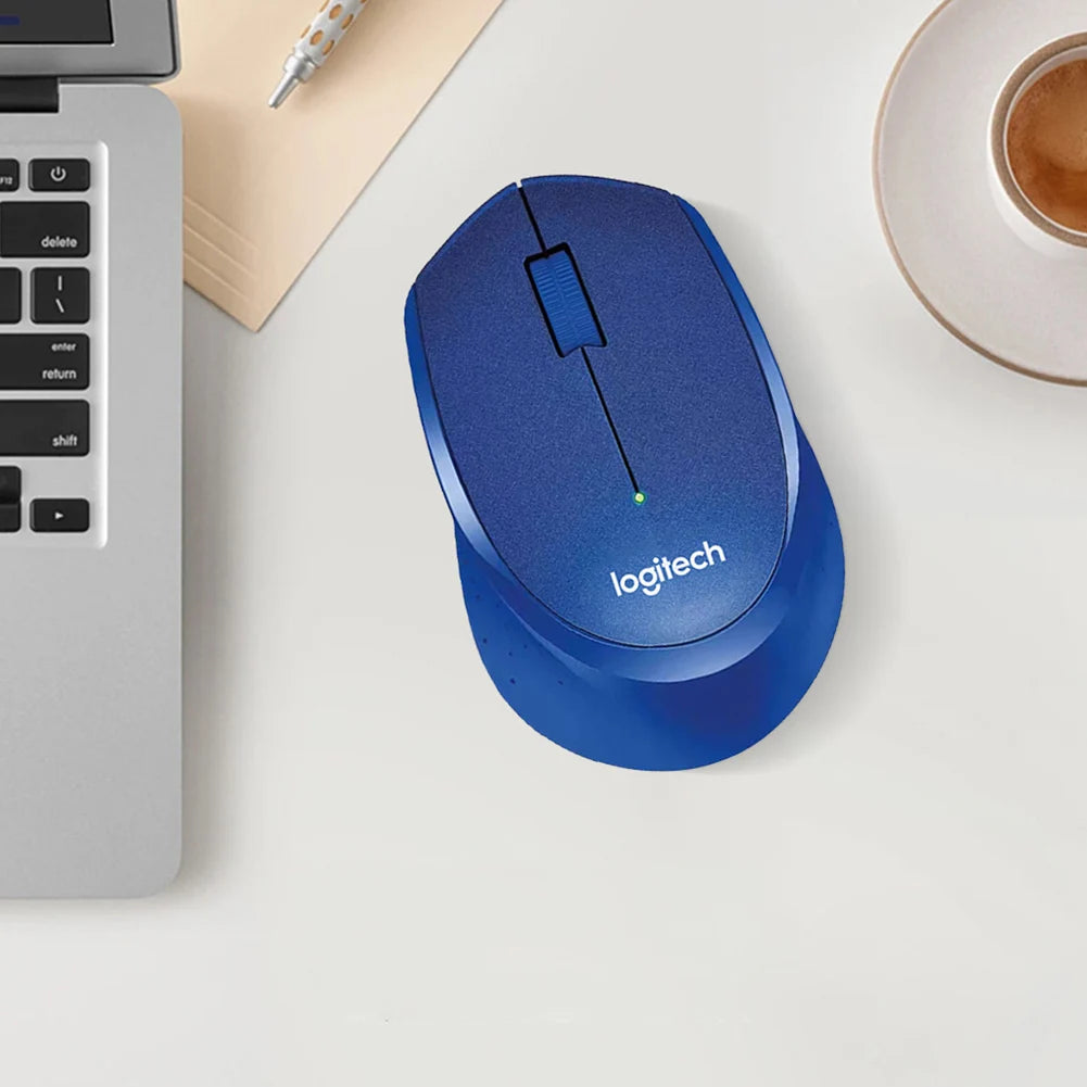 Logitech M330 2.4G Computer Wireless Mouse wi/ USB Receiver Gaming Mouse 1000 DPI Gaming Mice for PC Laptop Silent Mouse 2-10pcs