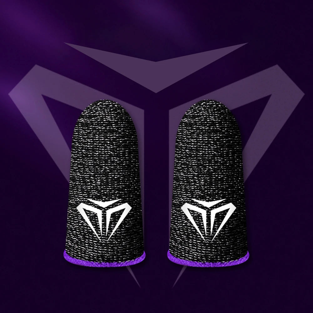 20-2PCS Finger Cots Gaming Fingertips Gloves Ultra-thin Breathable Sweatproof Touch Screen Gaming Finger Sleeves For PUBG Mobile