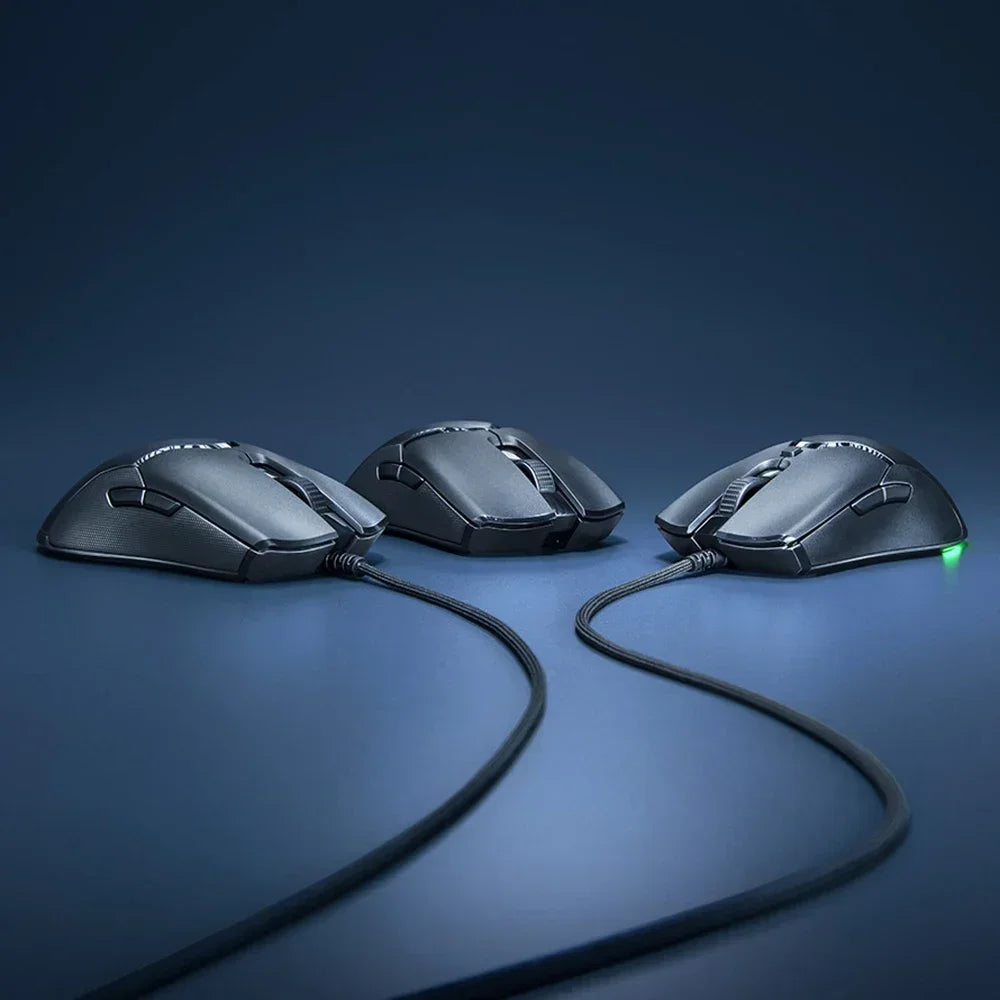 RAZER Venomous Mini Cable Gaming Competitive Mouse Special Edition 8500DPI Optical Sensor Light Cable Computer Periphera