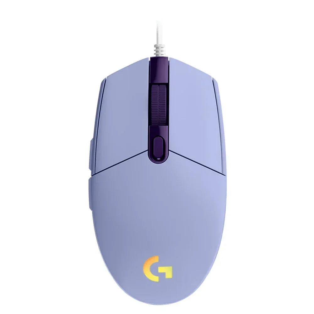 Original Logitech Gaming Mouse G102 USB Type A 8000 DPI PC / Mac / Laptop Laptop Accessories Mouse