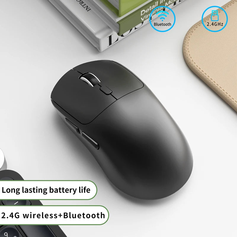 Xiaomi Wireless Mouse Bluetooth 2.4G Three-Mode Rechargeable Ergonomic Silent Click Office Gaming Mice For iPad PC Laptop TV