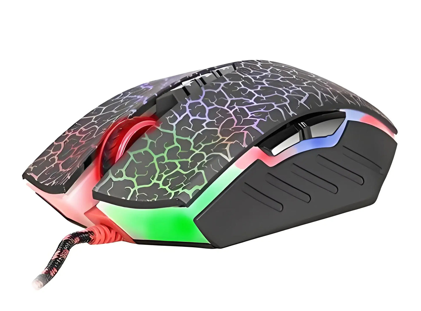 A70 Bloody Light Strike Black Gaming Mouse, 100-6200 CPI Adjustable, 6 Sniper Modes, Durable X Glide Metal Armor Boot