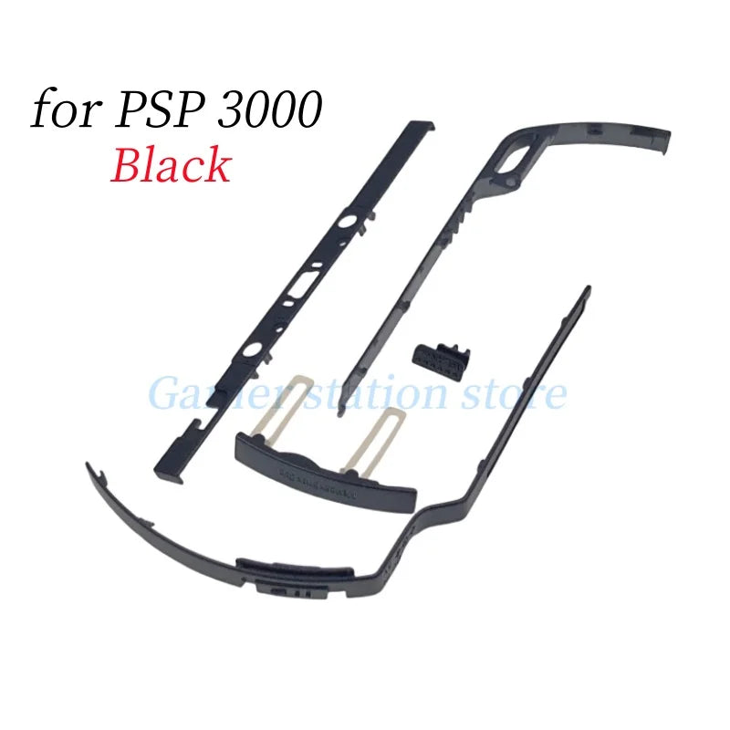 Plastic Button Frame For PSP1000 2000 3000 Silver Border Decorative Strip Housing Shell On/ OFF Power Button Gamepad Edge Switch