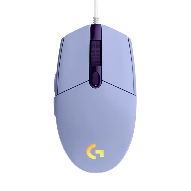 Logitech G102 Mouse Ergonomic Mouse Optical 8000DPI 16.8M Color LED Customizing 6 Buttons Wired Pc Gaming Accessories roccat