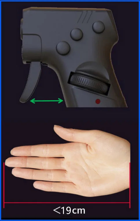 OrionTime L25A Gun Mouse FPS Game Pistol Handle Grip Wired Peripherals Pc Custom Gamer Accessories Shooting Mice