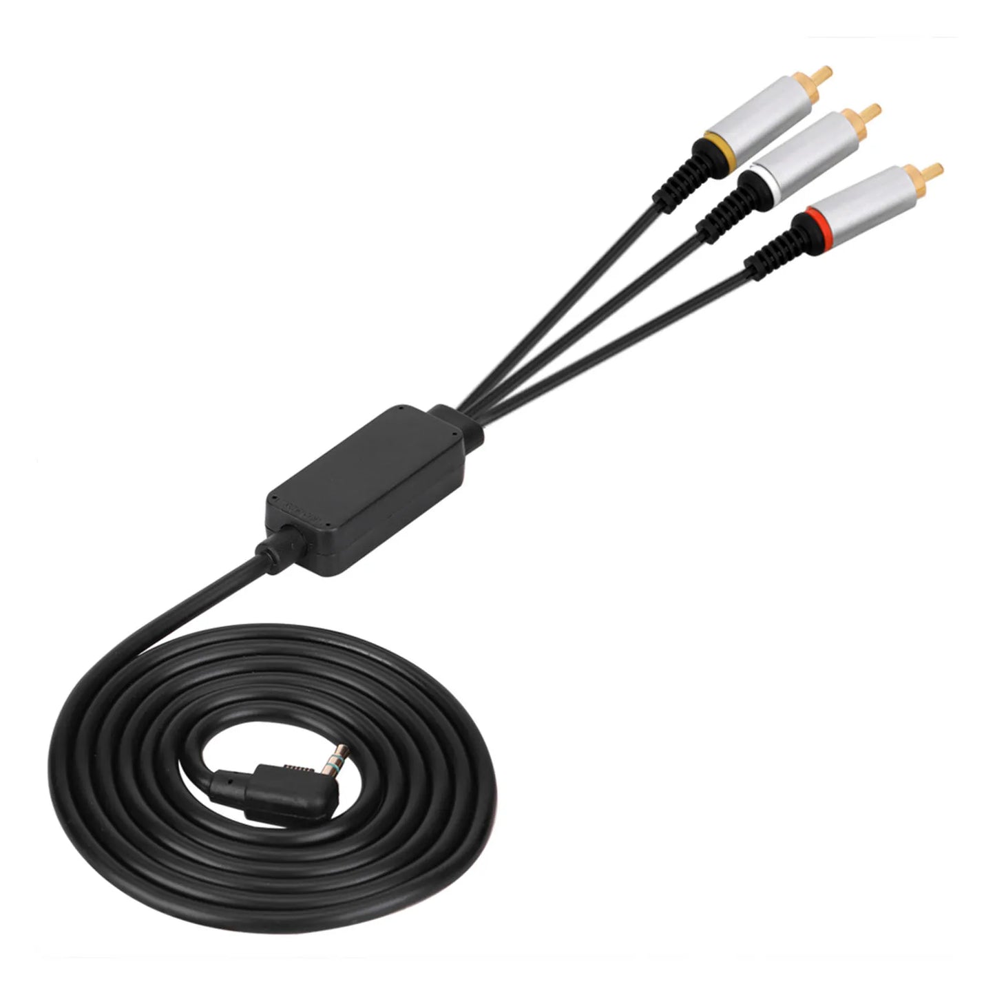 1.5M Component ABS TV Lead Cord AV Cable Audio Video Cord for Sony PSP2000 3000 Game AV Wire Console Components
