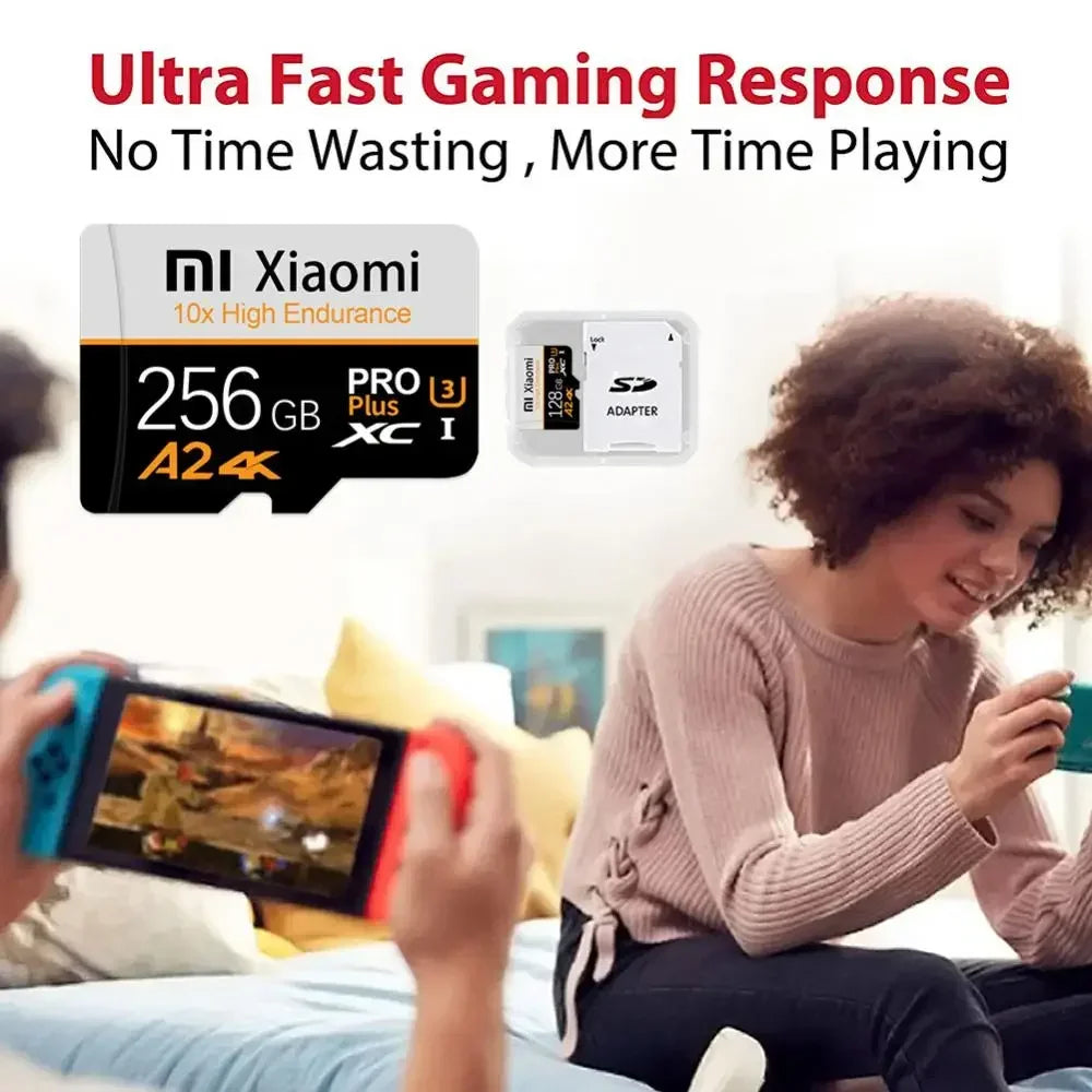 Mijia 2TB U3 Memory Card 1TB 512GB Micro TF SD Card 128GB 256GB U3 V30 4K Full HD TF Memory Flash Card For Phone/Computer