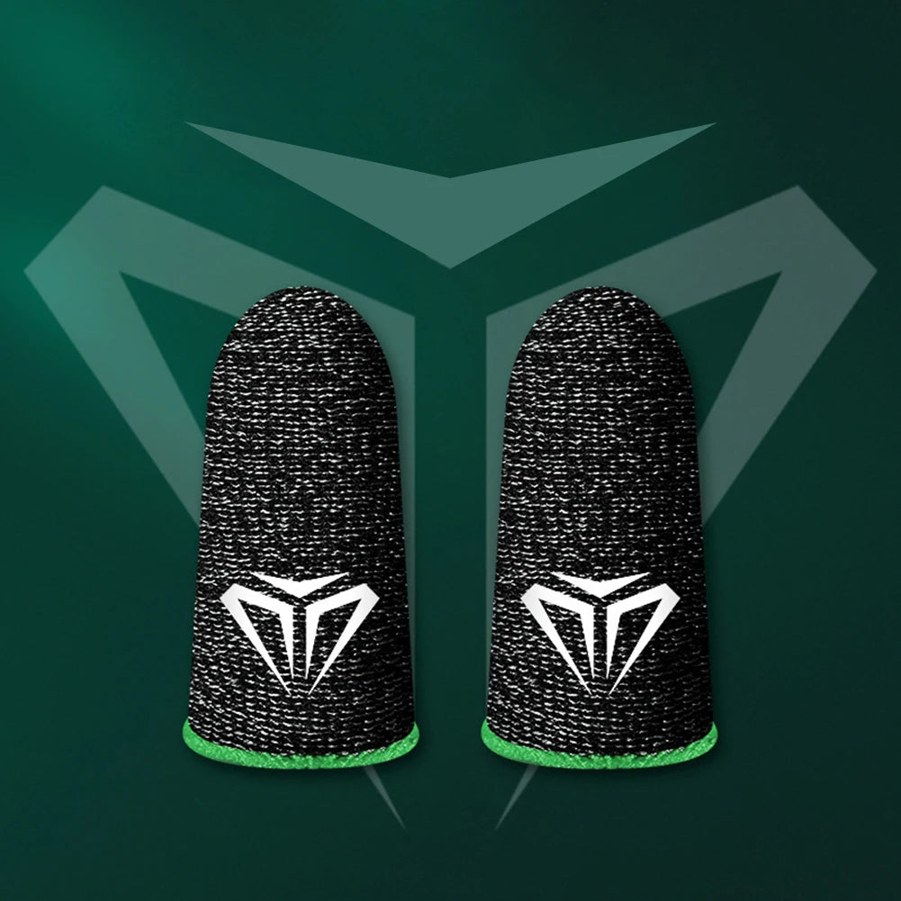20-2PCS Finger Cots Gaming Fingertips Gloves Ultra-thin Breathable Sweatproof Touch Screen Gaming Finger Sleeves For PUBG Mobile
