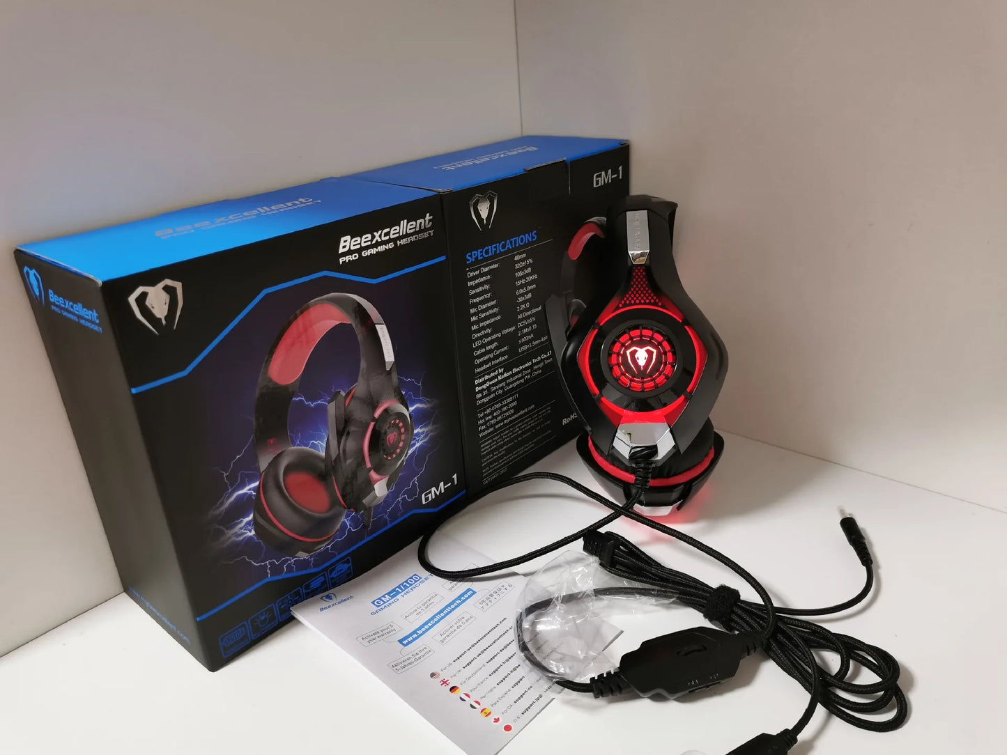 Beexcellent GM-1 Headset Mobile Gaming