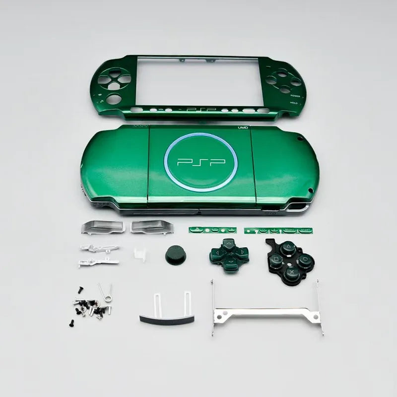 Replacement Faceplate Shell for PSP3000 Game Console Housing Case Cover with Buttons Kit for PSP 3000 3006 3008 095 New