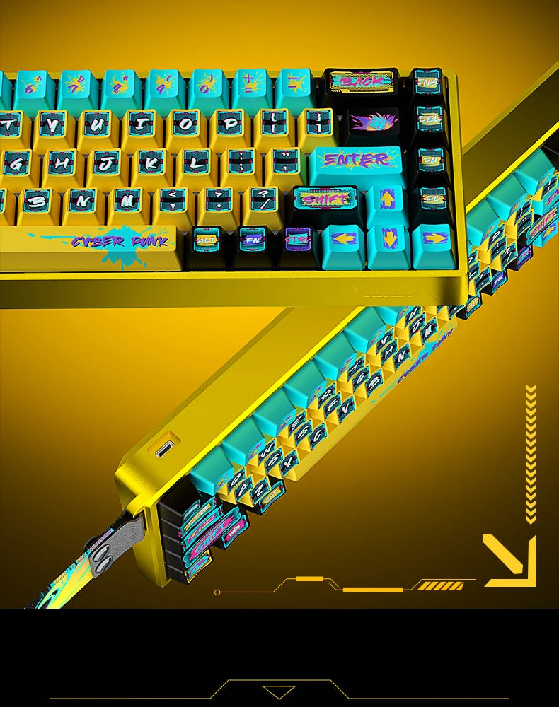 AULA WIN68HE Ultra Gaming Keyboard Full CNC Aluminum Case Rapid Trigger 8K Return Esports High-end Custom Version