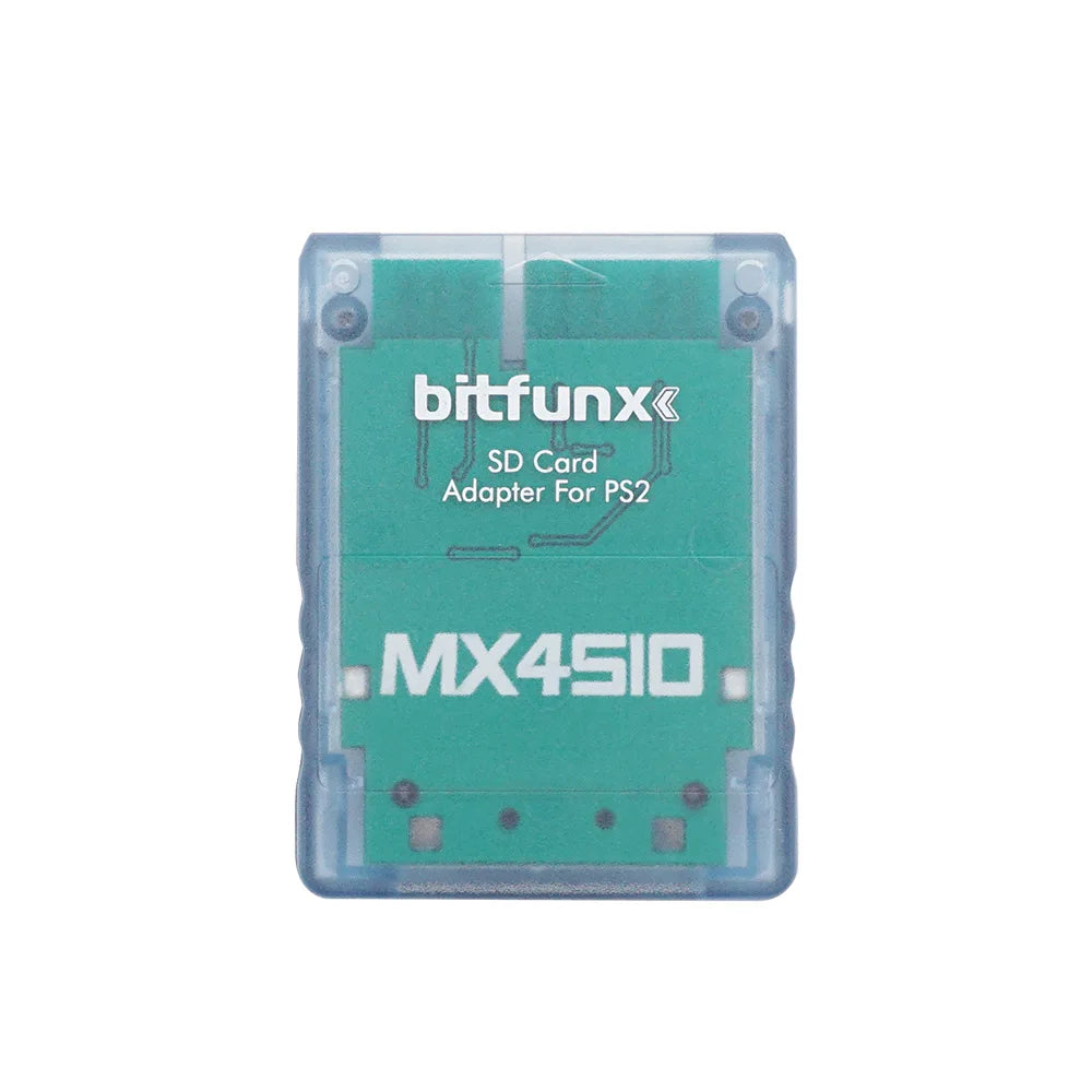 2025 Light blue PS2 MX4SIO SD Card Adapter For PS2 All Consoles + FMCB Card + 256G128G/64G TF SD Card choose combination package