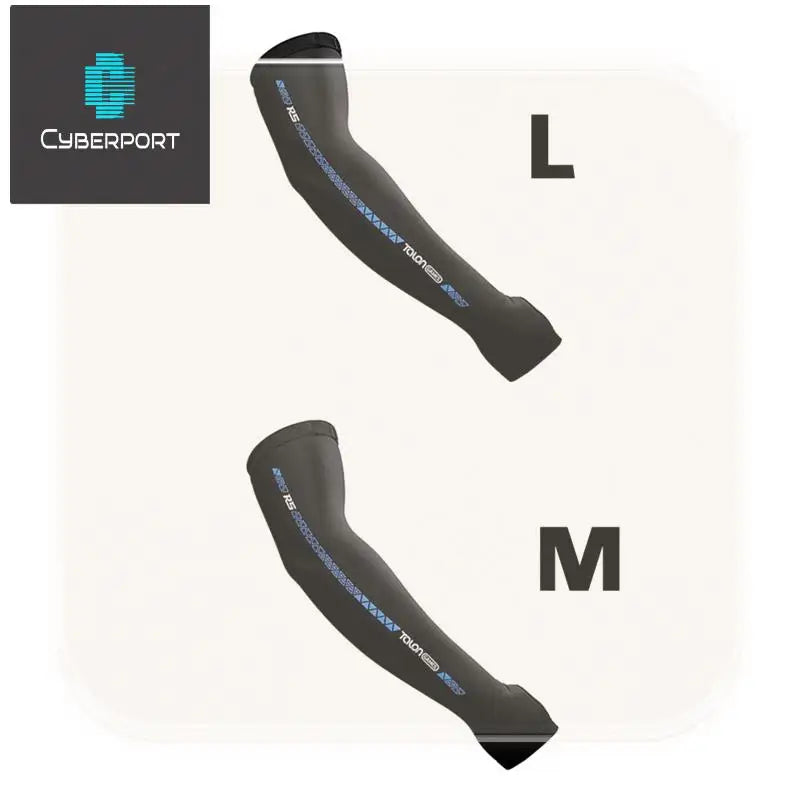 Esports Sleeve For Gamers Reduces Friction, Absorbs Sweat, Cooling Effect With Thumbholes For Extended Gaming Sessions M