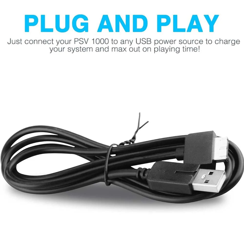USB Data & Power Charger Cord For PlayStation PSV1000 Charging Cable Line 1.2M For PS Vita 1000 Game Console Power Adapter