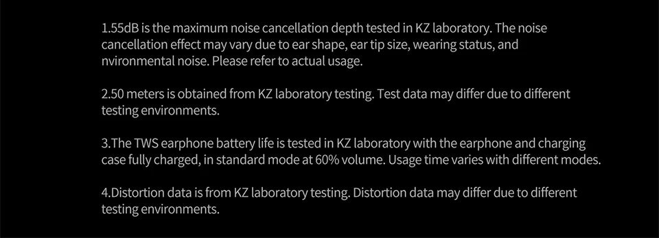KZ Krio TWS Earbuds Bluetooth 6 Hybrid Microphones ANC LDAC APTX Dual Driver Lossless Earphones with Charging Case