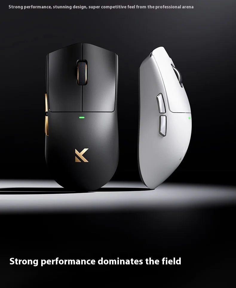 New MCHOSE K7 Ultra Wireless Mouse Tri-Mode 2.4G Dual-8K PAW3950 42000DPI 750IPS 59g Lightweight E-Sports Gamer PC Gaming Mouse
