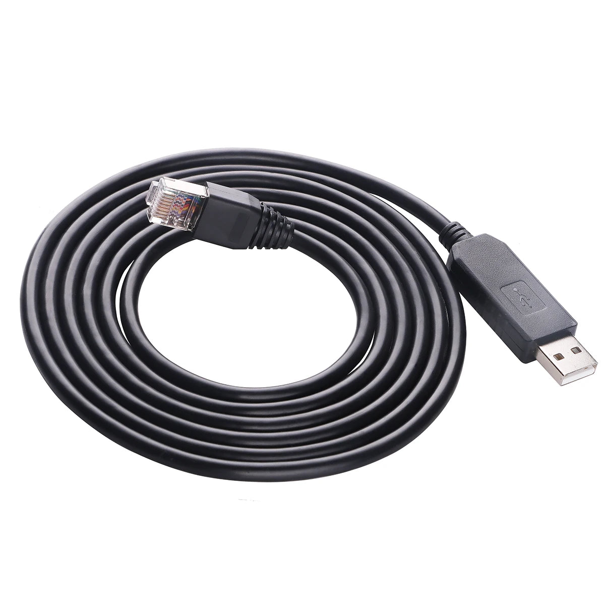 FTDI USB to RJ45 8p8c Serial Adapter Converter Cable for Rentech BTESF Solar Inverter Batteries Cable