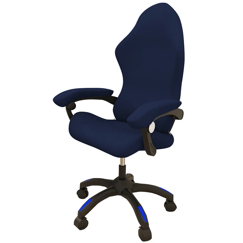1pc seat cover, gaming chair cover, zipper closure, dust-proof and stain-proof, gaming chair cover, furniture protection cover,