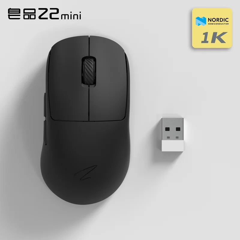 Zaopin Z2 Mini Max Wireless Mouse 4k/8k Bluetooth Tri Mode Paw3395/3950 Lightweight Ergonomics Low Latency Custom Gaming Mouse