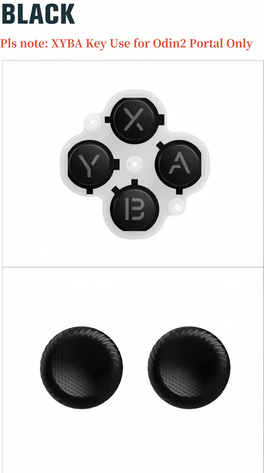 Original Odin  Joystick Cap Key Replacement Kit For Odin 2 Portal/Odin 2 Mini/Odin 2 Game Console Rocker Caps With X A B Y Keys
