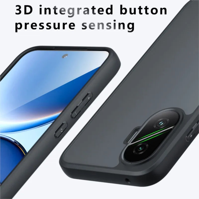 For Redmi Turbo 4 Pro case for Turbo4 Pro cover Simple black matte shell Anti-fingerprint phone case Case For Poco F7 Turbo4 Pro
