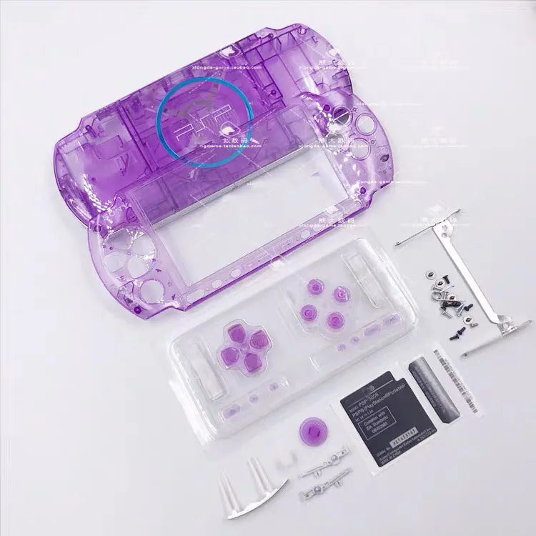 Replacement Faceplate Shell for PSP3000 Game Console Housing Case Cover with Buttons Kit for PSP 3000 3006 3008 095 New