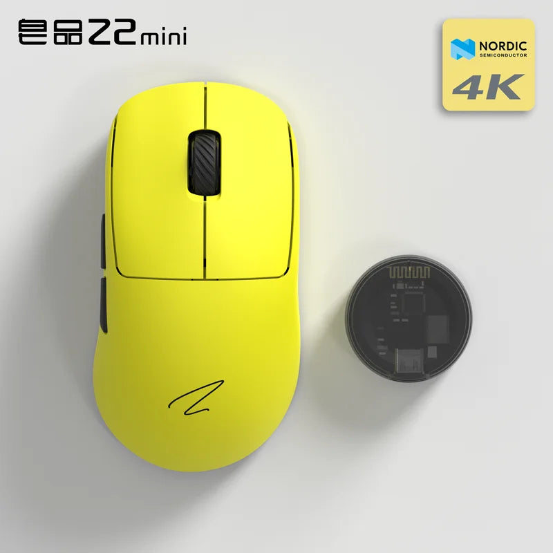 Zaopin Z2 Mini Max Wireless Mouse 4k/8k Bluetooth Tri Mode Paw3395/3950 Lightweight Ergonomics Low Latency Custom Gaming Mouse