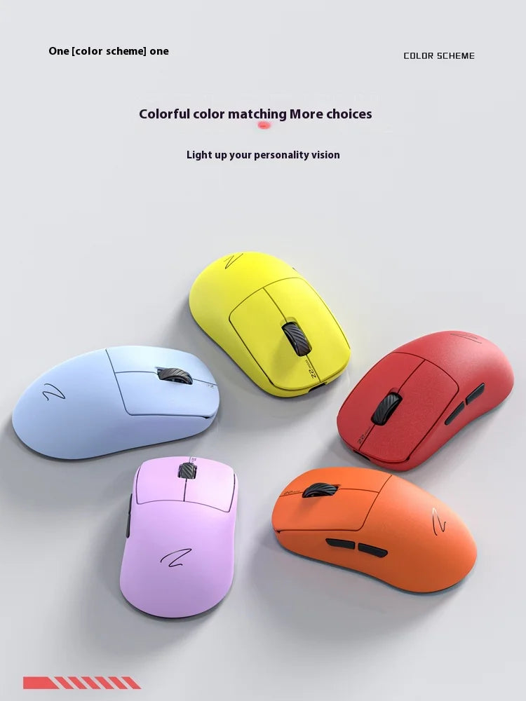 Zaopin Z2 Mini Max Wireless Mouse 4k/8k Bluetooth Tri Mode Paw3395/3950 Lightweight Ergonomics Low Latency Custom Gaming Mouse
