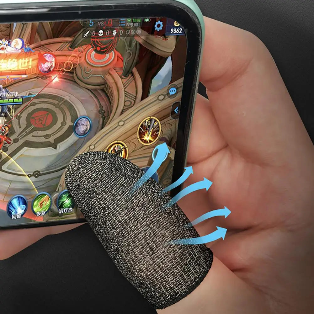 Gaming Finger Sleeve Breathable Fingertips For PUBG Mobile Games Finger Cots Cover Mobile Touch game Accessories