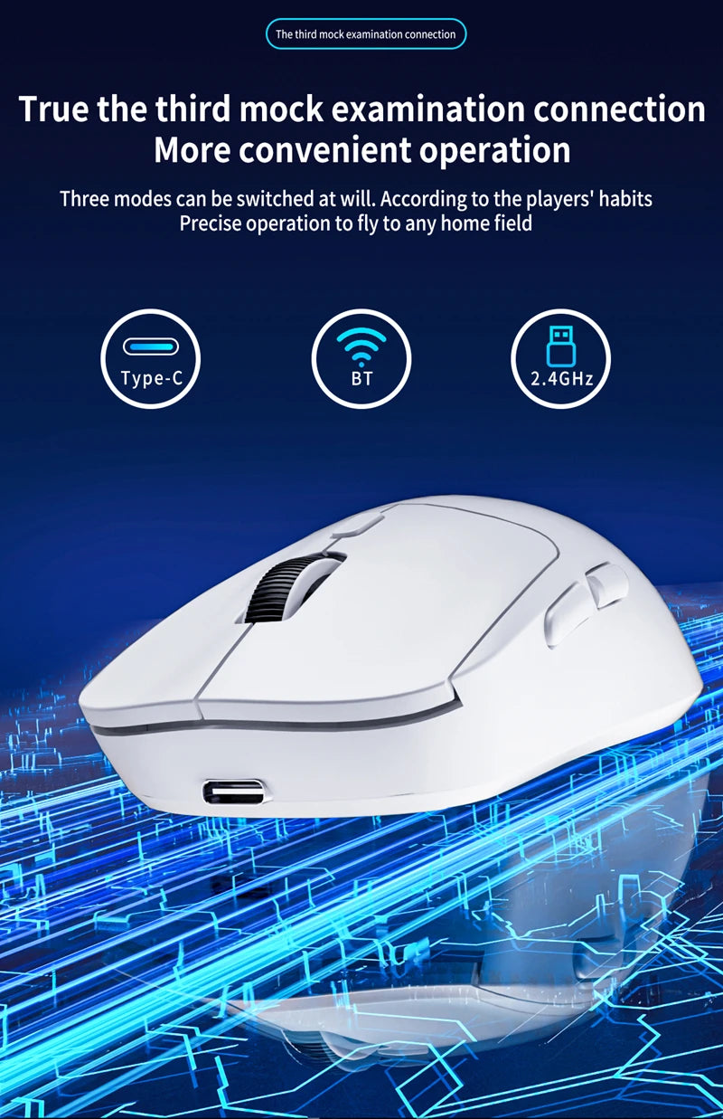 Xiaomi M348 Wireless Mouse Rechargeable 500mAh Bluetooth-Compatible Mouse Gamer Bluetooth Mouse For Laptop/Notebook/iPad/Tablet
