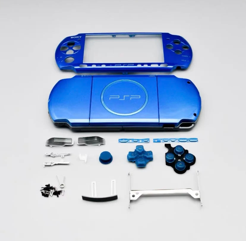 Replacement Faceplate Shell for PSP3000 Game Console Housing Case Cover with Buttons Kit for PSP 3000 3006 3008 095 New