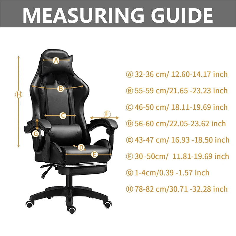 1pc seat cover, gaming chair cover, zipper closure, dust-proof and stain-proof, gaming chair cover, furniture protection cover,