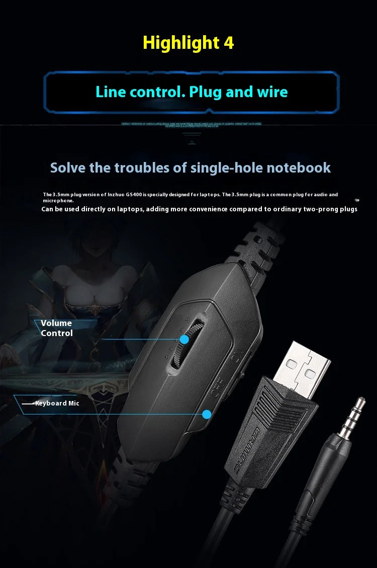 Beexcellent GM-1 Headset Mobile Gaming