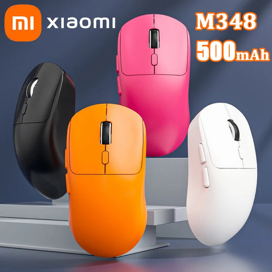 Xiaomi M348 Wireless Mouse Rechargeable 500mAh Bluetooth-Compatible Mouse Gamer Bluetooth Mouse For Laptop/Notebook/iPad/Tablet