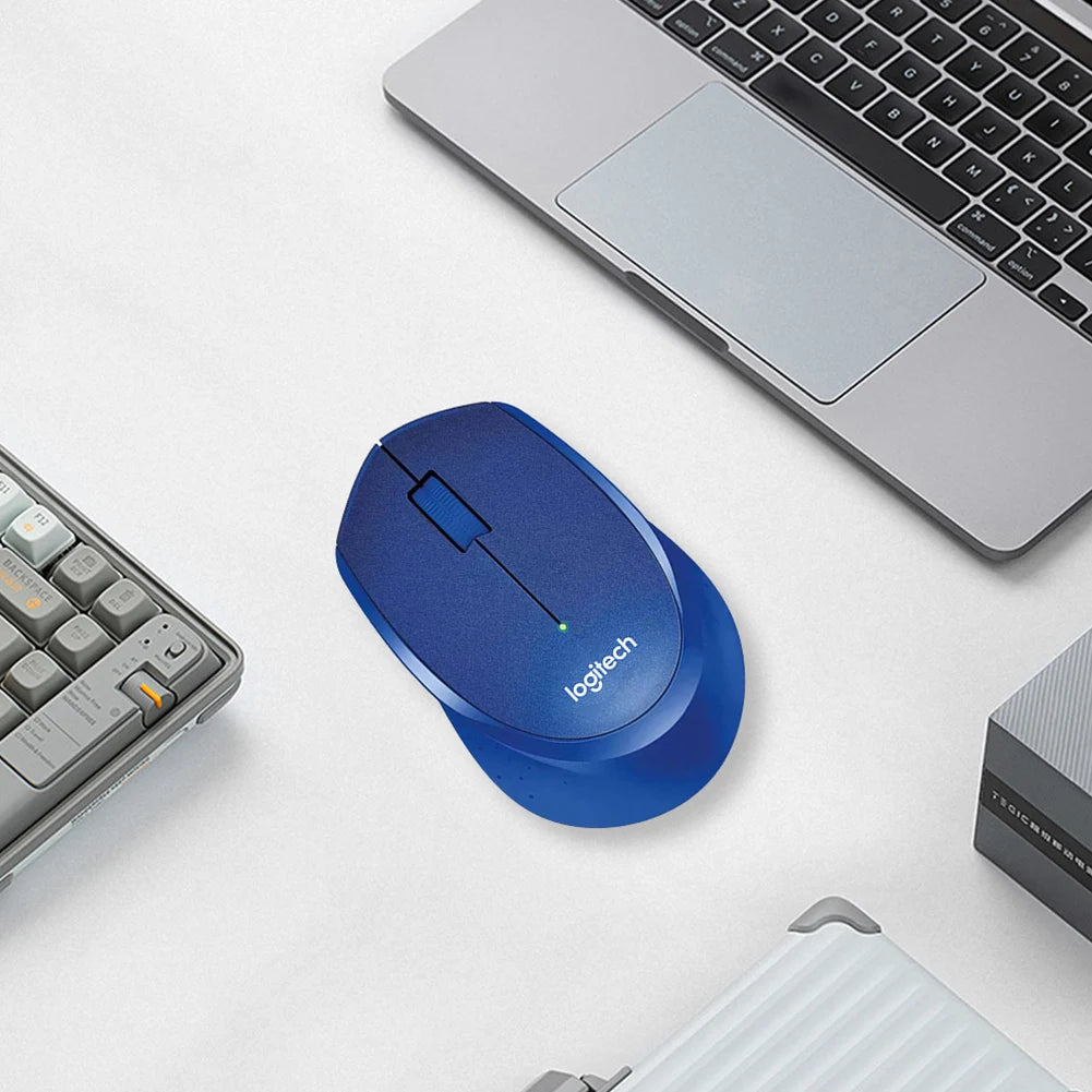 Logitech M330 2.4G Computer Wireless Mouse wi/ USB Receiver Gaming Mouse 1000 DPI Gaming Mice for PC Laptop Silent Mouse 2-10pcs