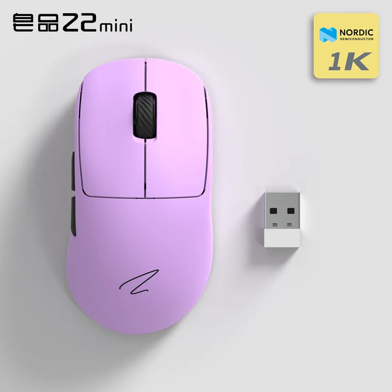 Zaopin Z2 Mini Max Wireless Mouse 4k/8k Bluetooth Tri Mode Paw3395/3950 Lightweight Ergonomics Low Latency Custom Gaming Mouse