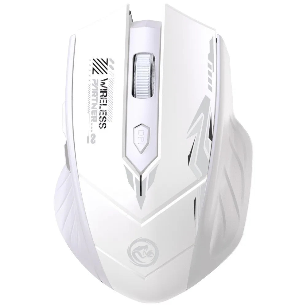 Bluetooth 5.4 Wireless Mouse 6 Buttons Gaming Mouse 2.4G Dual-Mode Mouse 1600DPI Rechargeable Office Mice for PC Laptop Macbook