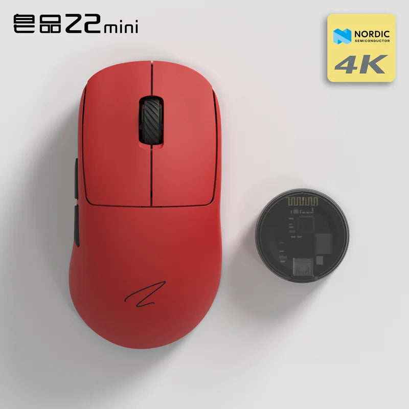 Zaopin Z2 Mini Max Wireless Mouse 4k/8k Bluetooth Tri Mode Paw3395/3950 Lightweight Ergonomics Low Latency Custom Gaming Mouse
