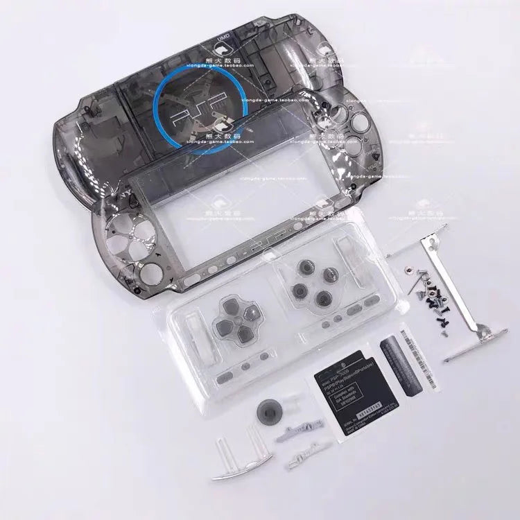 Replacement Faceplate Shell for PSP3000 Game Console Housing Case Cover with Buttons Kit for PSP 3000 3006 3008 095 New