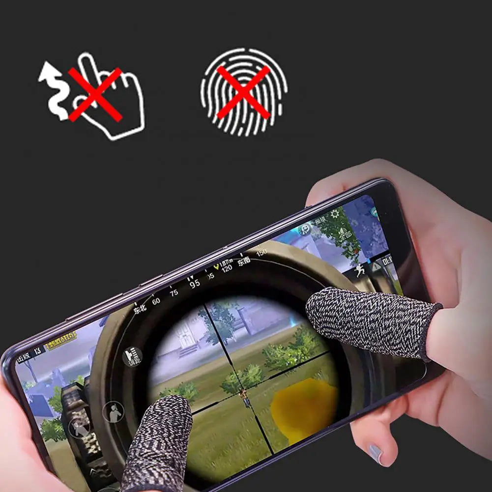 Gaming Finger Sleeve Breathable Fingertips For PUBG Mobile Games Finger Cots Cover Mobile Touch game Accessories