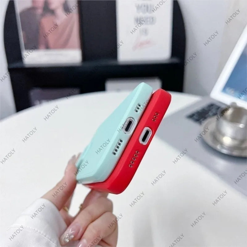 For Realme 15 Pro 5G Case For Case for Realme 15 5G Cover Liquid Silicone TPU Shockproof Monochrome Phone Case for Realme 15 Pro